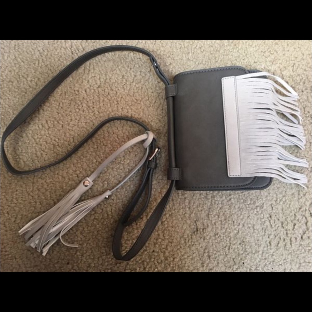 URBAN ORIGINALS FREEDOM FRINGE CROSSBODY BAG